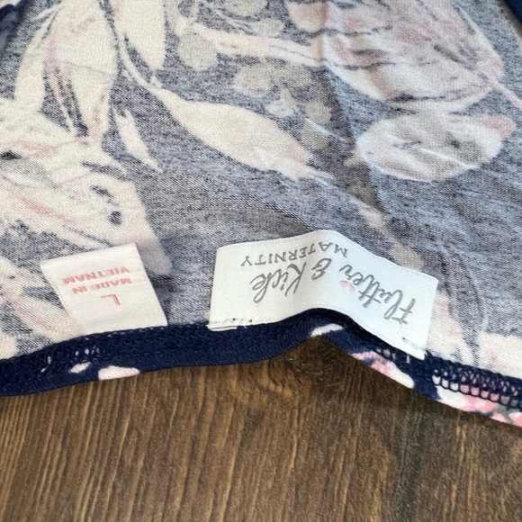 Flutter&Kick maternity maxi dress SZ LG - Picture 6 of 6